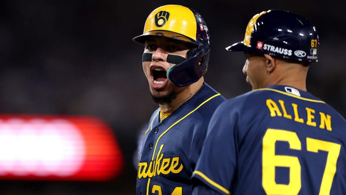 741bd3b6-5816-4b56-a0dd-e48516ee30c4 Brewers Near Sweep Against Dodgers with Strong Game 3 Performance