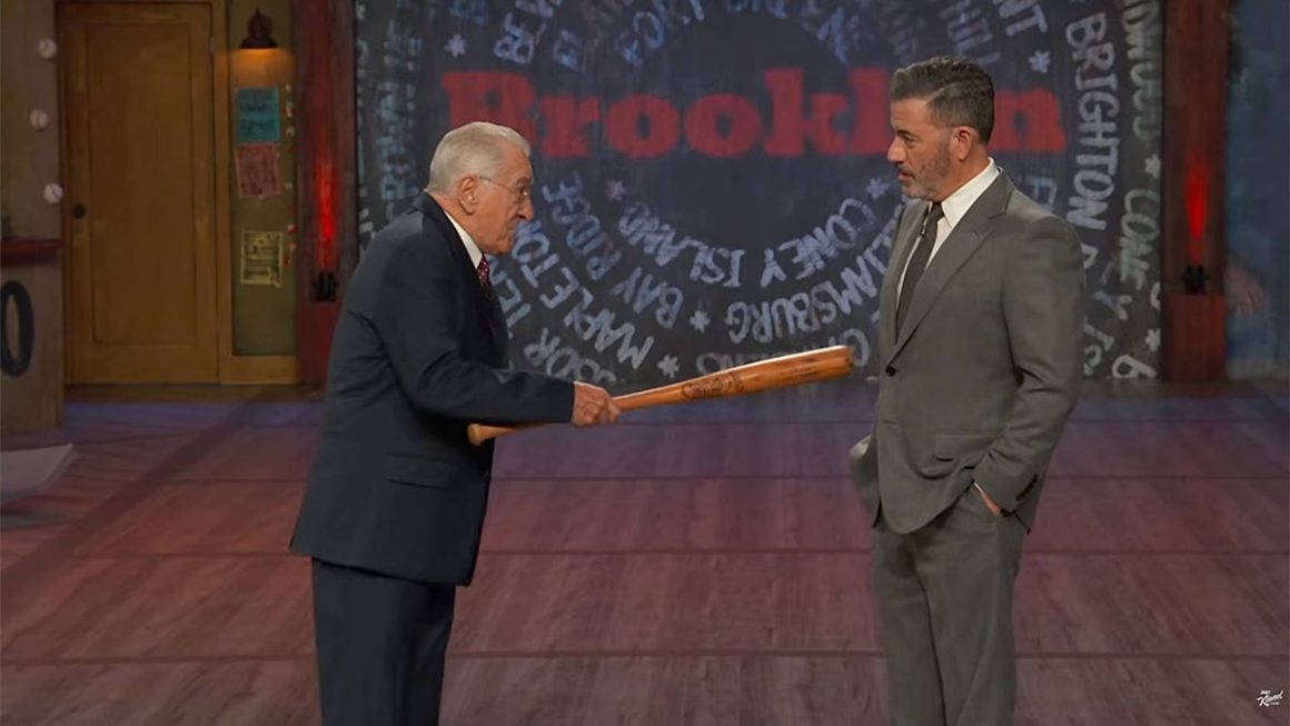 Robert De Niro’s Appearance on Jimmy Kimmel Stirs Controversy