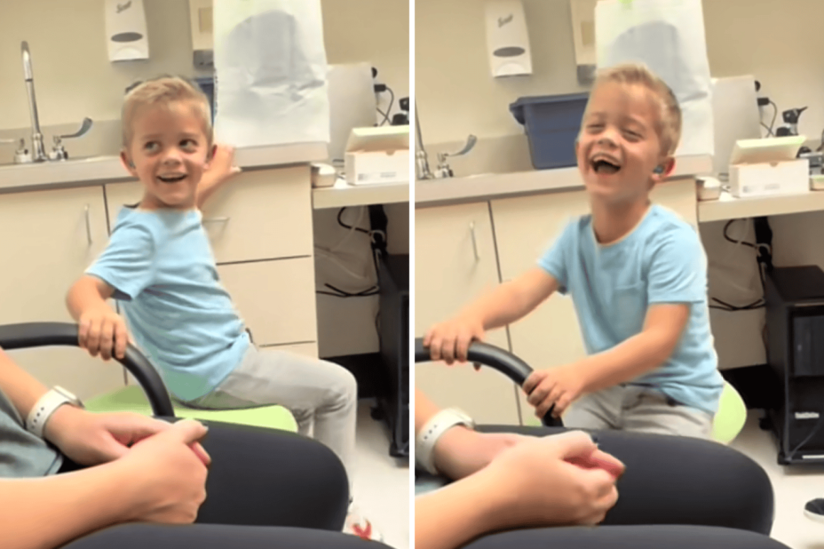 Young Boy’s Hearing Loss Overcome with Aid Devices