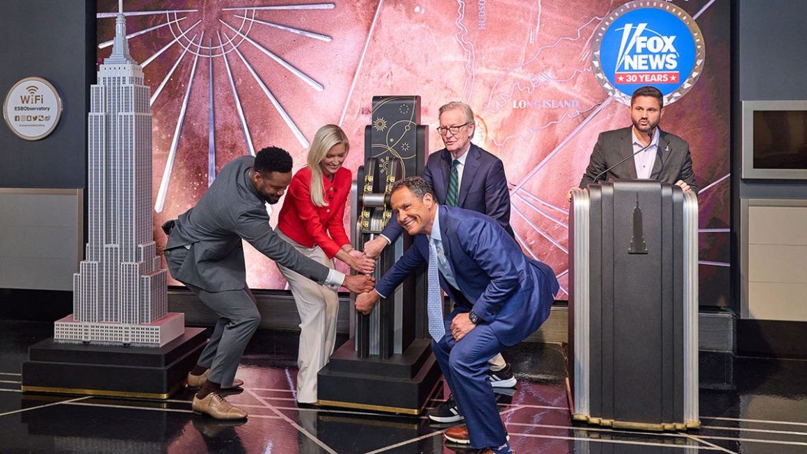 Empire State Building Celebrates Fox News Channel’s 30th Anniversary