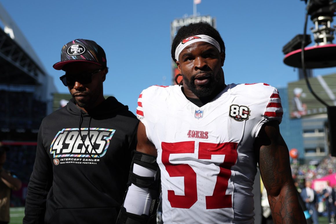 San Francisco 49ers Face Linebacker Shortage Ahead of Monday Night Game