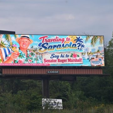 Kansas Senate Race Heats Up with Billboards and Accusations