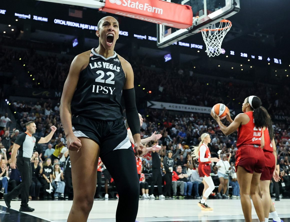 Las Vegas Aces Advance with Key Performance by A’ja Wilson