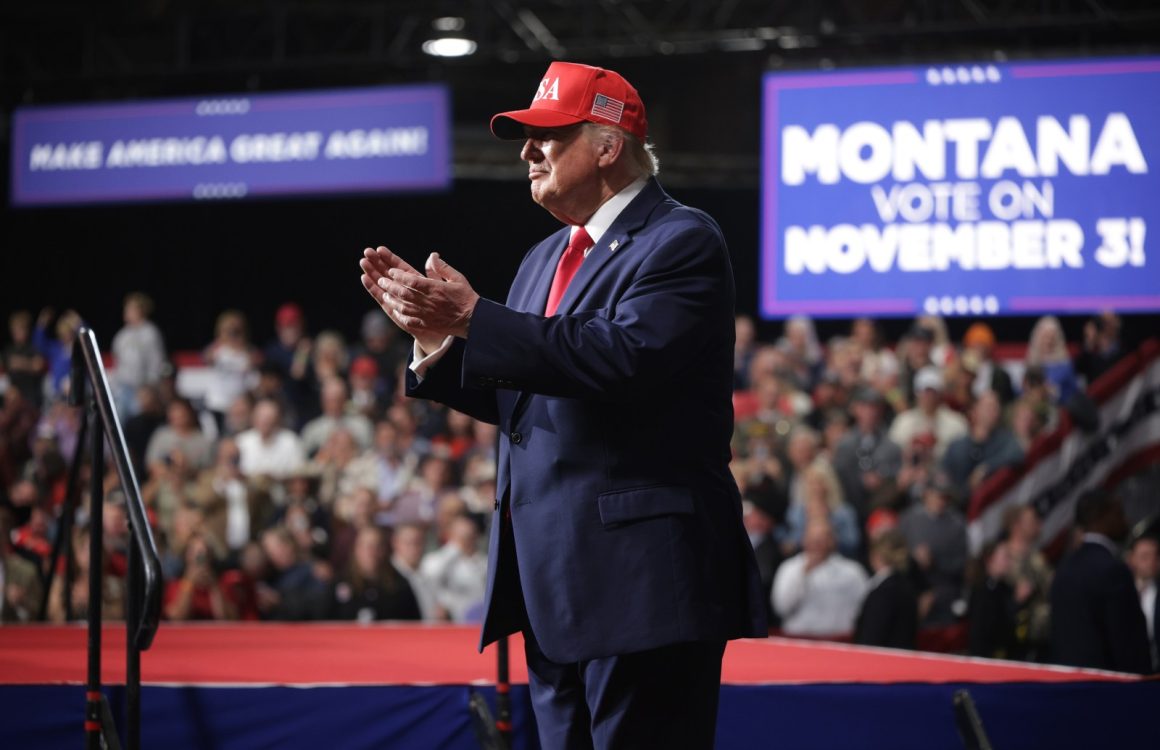 Trump Announces Weapons-Testing Range and Defends Gun Rights in Montana