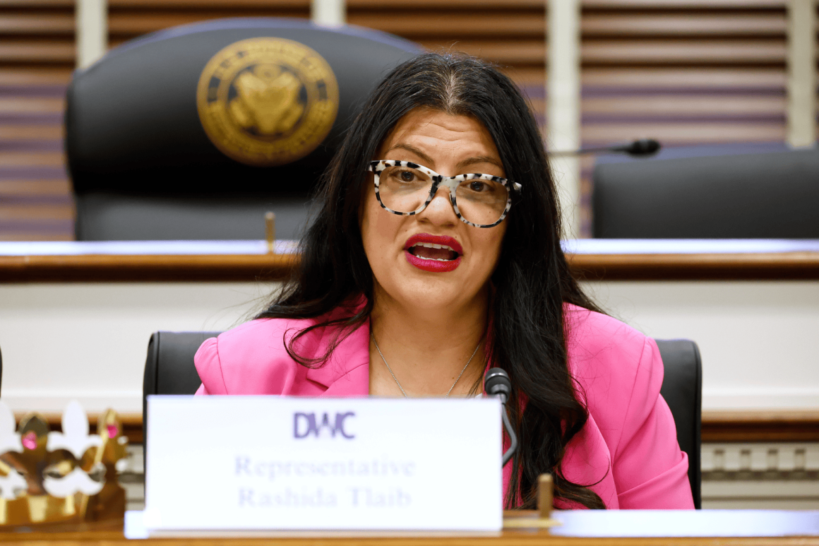 d98ba14f-651b-4a55-a35e-e40612191c83 Tlaib Aims to Restrict Surveillance Technology