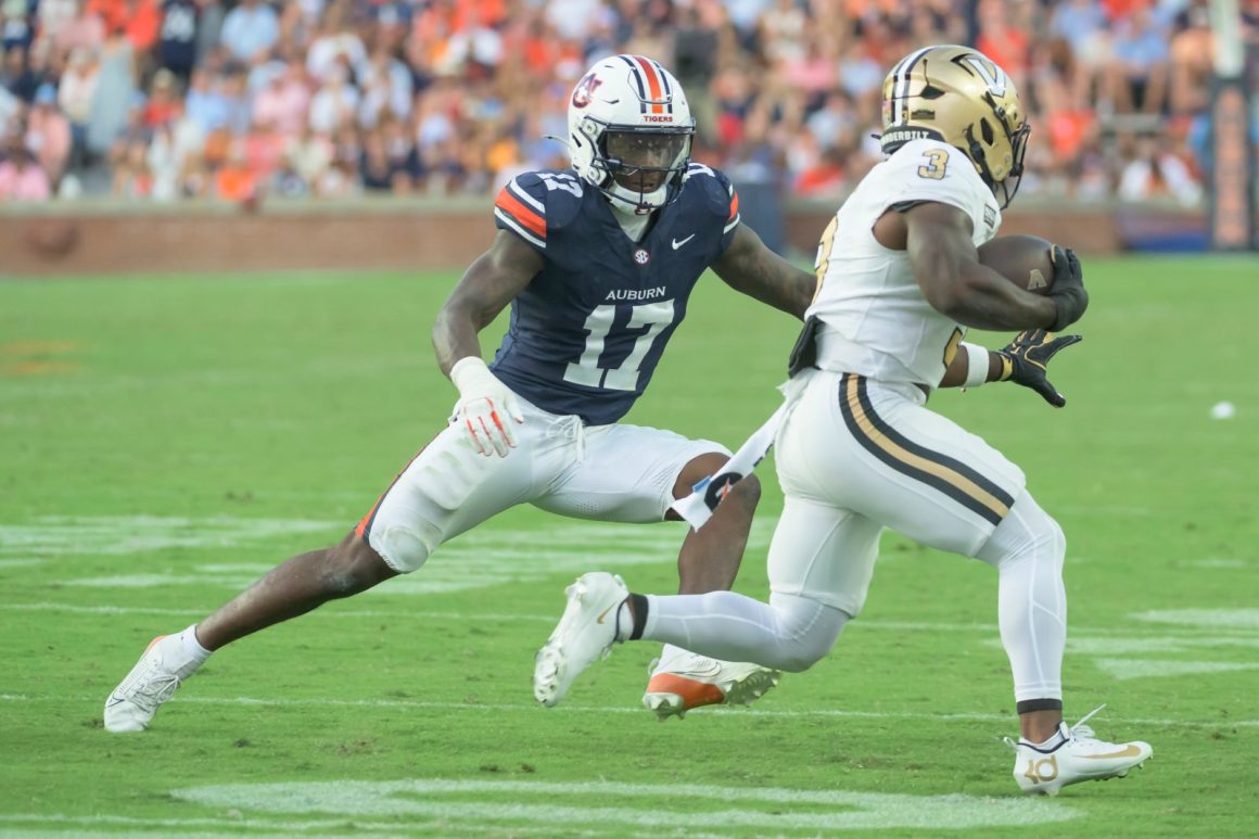 Auburn’s Star Linebacker Xavier Atkins Dismissed from Team